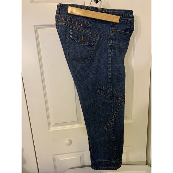 Vintage Marithe Francois Girbaud Spell Out Jean Shorts‎ Men’s Size 34 Crop Pant - Picture 5 of 9